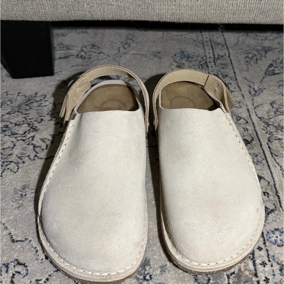 Birkenstock Lutry Premium Suede Gray Taupe - Picture 5 of 10